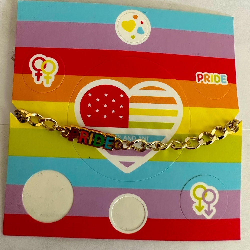 Alex & Ani Gold Pride Bracelet